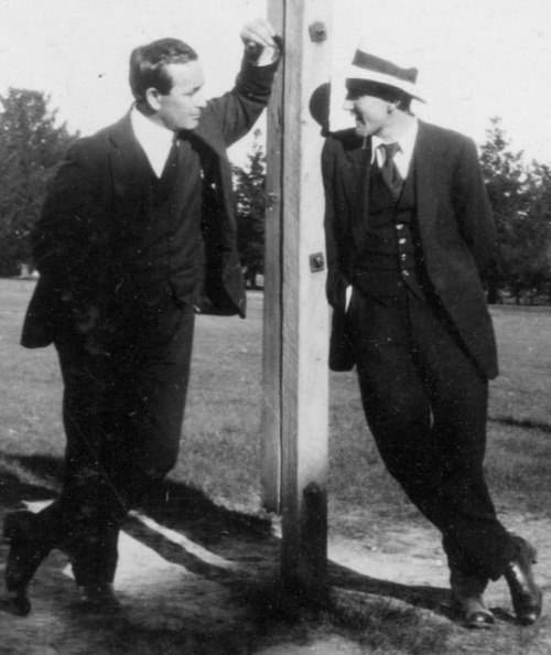 Percy Laidler and Jimmy Hannan